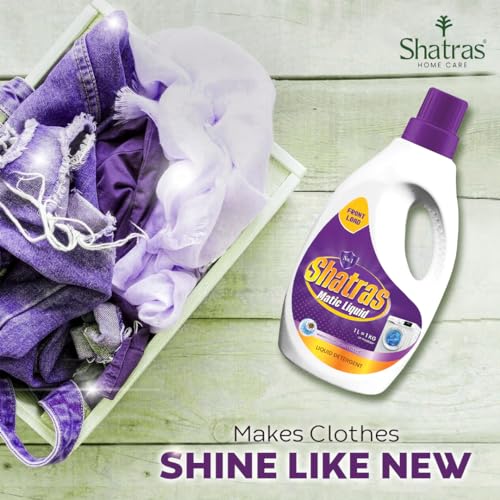 Image of SHATRAS Matic liquid detergent for daily wash | Laundry Liquid Detergent With Long-Lasting Refreshing Fragrance | Front Load Liquid Detergent for Superior Color Care (Purple 7)