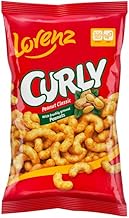 Lorenz Curly Peanut Classic | Crunchy Roasted Peanut Snack | 60g each | (Pack of 12)