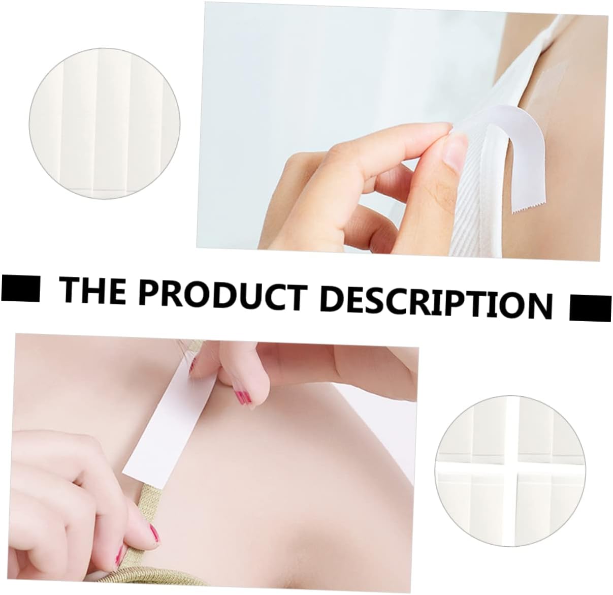 216pcs Double Sided Body Tape for Strap Pet Dress Tape Prevent Slip Sticker