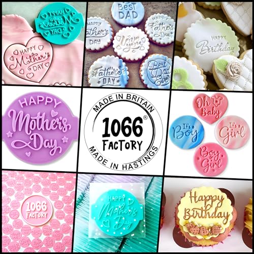Happy Halloween and Trick or Treat (Set of 2 Stamps) - Embosser/Stamp for Fondant, Icing, Cupcake, Cake, Decoration - Image 4