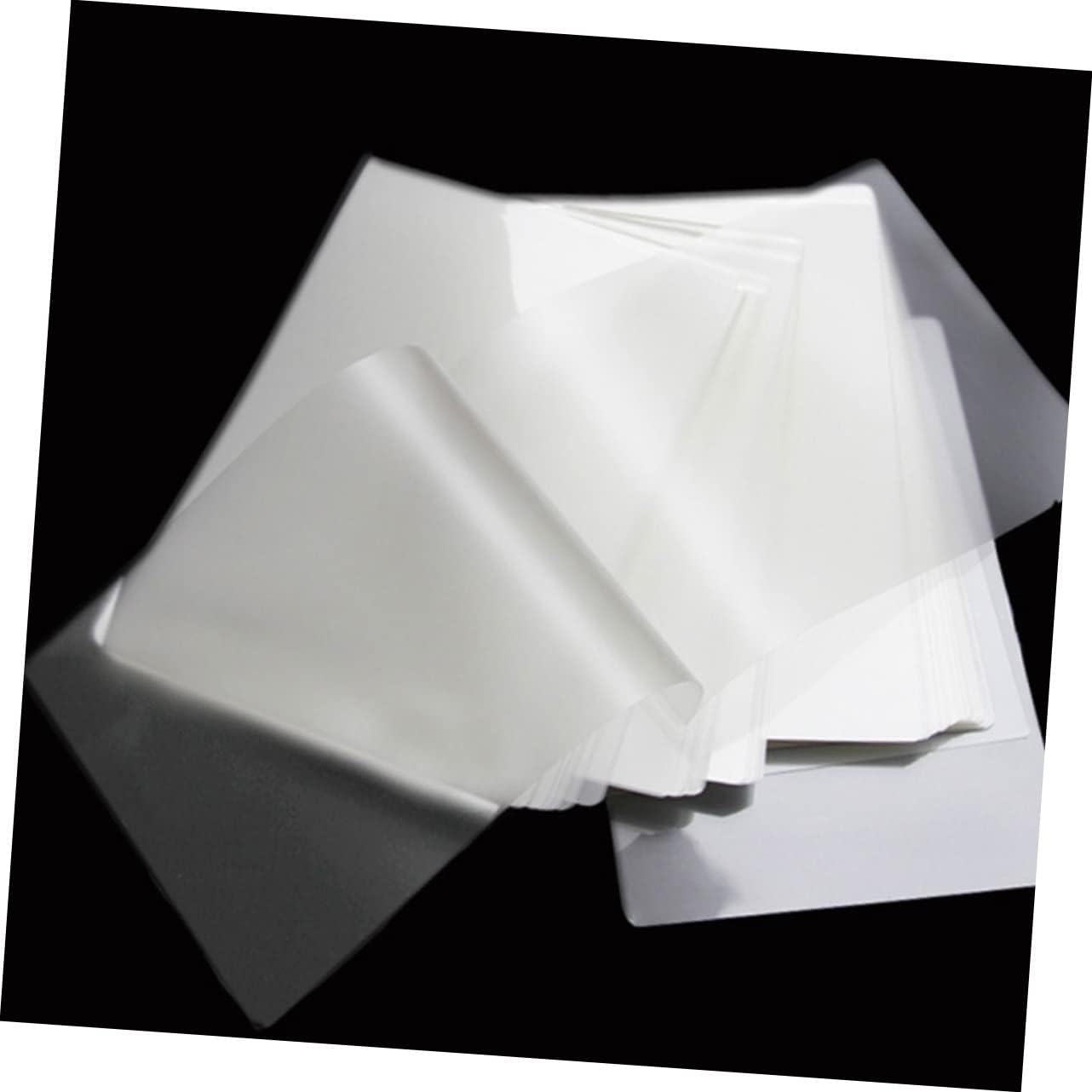 100pcs A4 Laminating Sheets for Photos Waterproof Photo Sealing Supplies Thermal Laminating Sheet Fade-Resistant Easy to Store