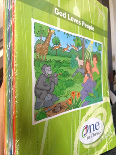 One in Christ Kindergarten Student Book Set 0758639597 Book Cover