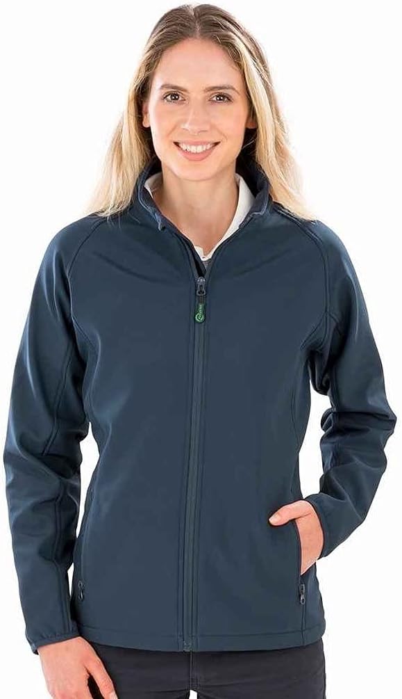 Womens/Ladies Printable Soft Shell Jacket (XXL) (Workguard Grey)