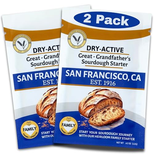 2-Pack San Francisco Sourdough Starter (1916)