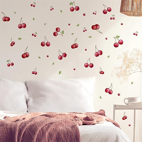 6 Hojas 102 Piezas Vinilos Decorativos de Cereza miniatura 2