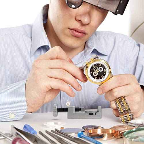 Image of DIY Crafts Pattern No # 9, Repair Tool Kit, Watch Band, Watch Band Adjustment Strap Link Pin Remover Watchmakers 3X Extra Pins Watch Band Sizing Tool Compat (Pattern No # 9, Repair Tool Kit)