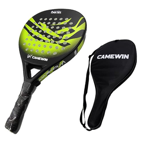 Raquete de Padel profissional de fibra de carbono 3K STP01-1 (Verde)