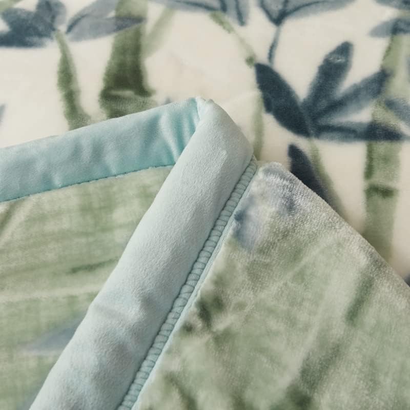 Miniatura 4 de LGYKUMEG Manta suave y pesada, manta gruesa para invierno, manta de visón coreano tamaño King, manta de felpa de forro polar pesado de invierno de 9