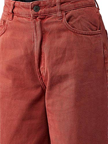 Image of KOTTY Womens High Rise Cotton & Lycra Flared Jeans