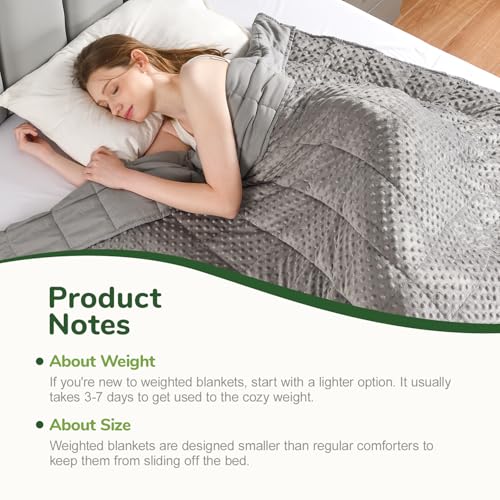 Sivio Weighted Blanket for Adults, Queen Size, 15 lb 60 x 80 inch by Sivio - Used condition - Image 7