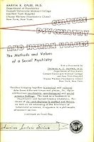 Culture, psychiatry, and human values;: The methods and values of a social psychiatry (American lecture series, publication) B0007E650S Book Cover