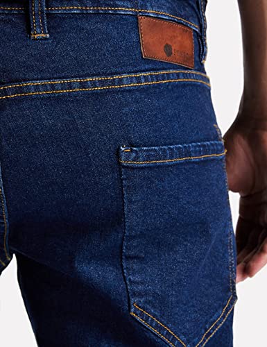 Image of Amazon Brand - Symbol Men Cotton Rich Stretchable Jeans | Casual Denim Relaxed Fit