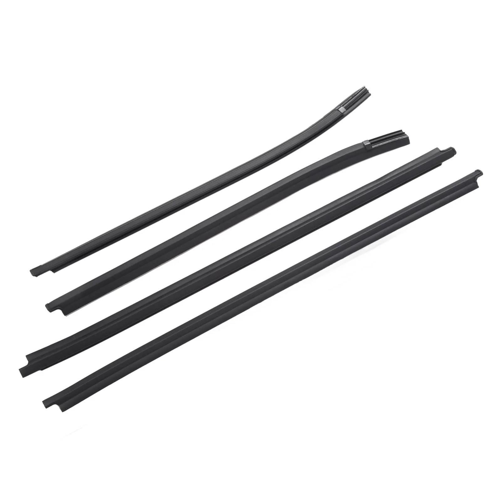 Yuqudgelky One Color 68161 0K010 For Toyota For Hilux Sr5 For Vigo Mk6 Pickup 2005-2015 4Pcs Car Window Weatherstrip Seal Belt
