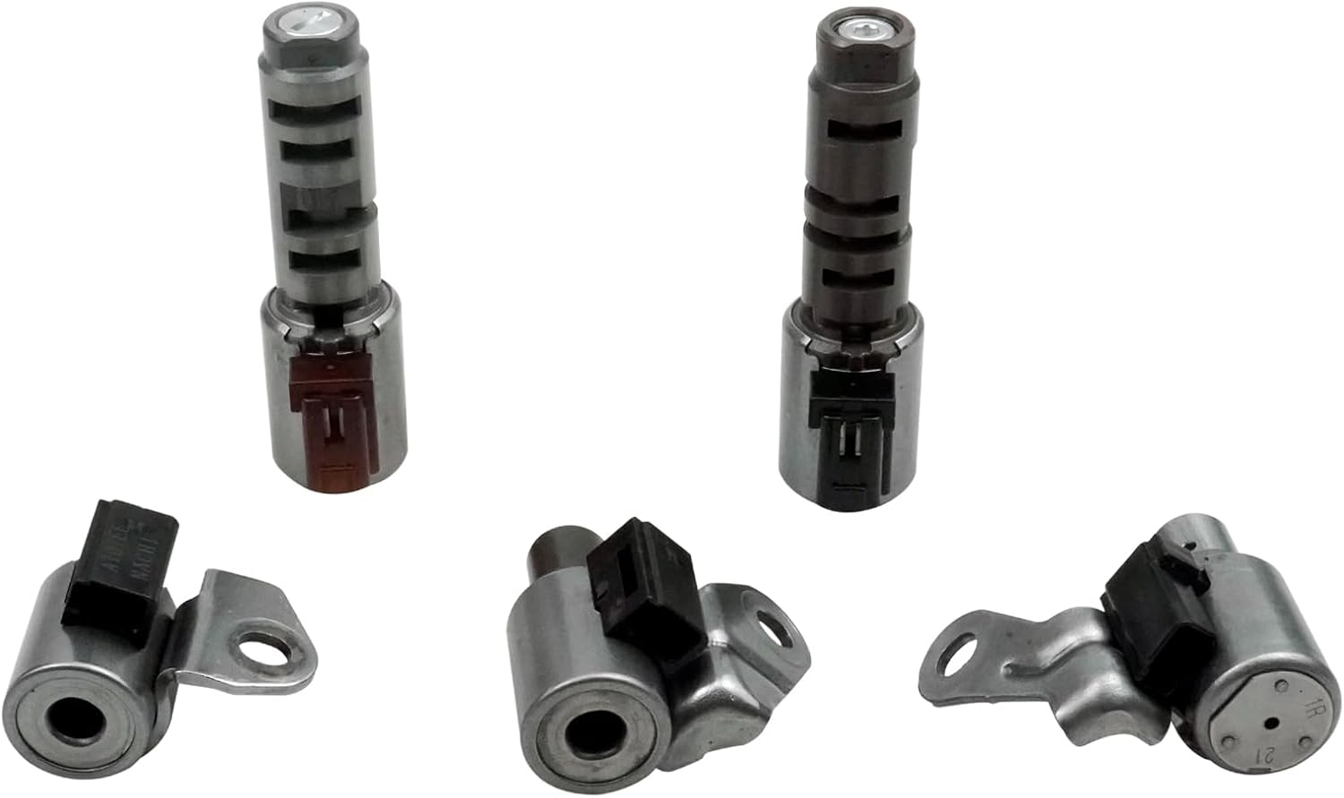 5PCS U340E U341E U341F CTV Transmission Solenoid Kit Replacement for U340E U341E U341F Fit for Toyota Corolla 2009-2015 for Echo Celica Scion Yaris xB 1.5L 1.8L 2000-2015