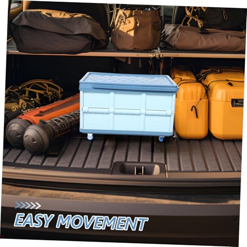 Conteneur de rangement compact pliable et mobile pour chambre - 6