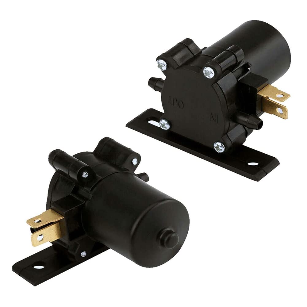 Pompa Lavavetri Universale 12V Per Auto, Furgoni E Camion | Ricambio Per Tergicristalli | Modello Si-a0050 - Foto 5