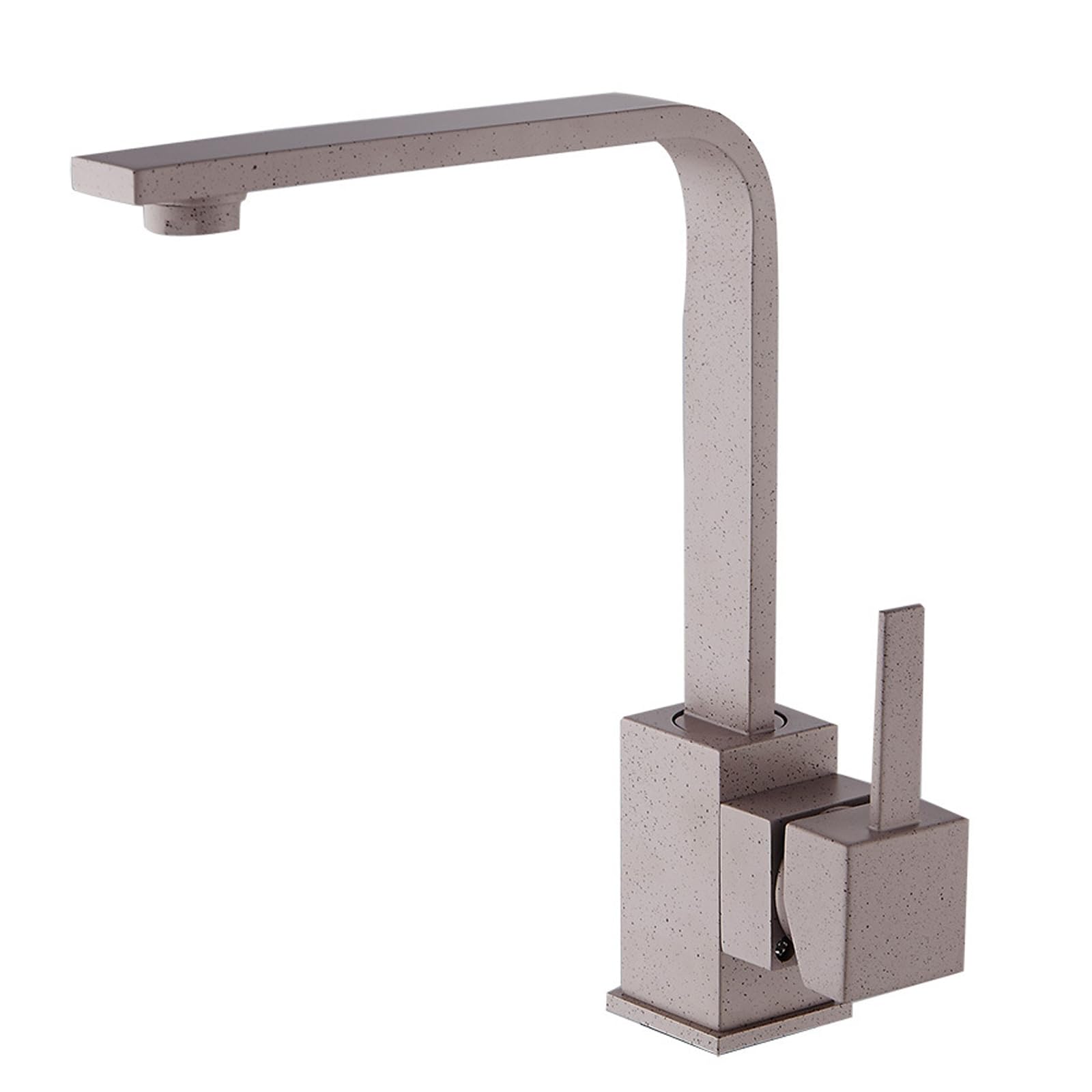 JRUIA Kitchen Faucet Made of Quartz for Sinks, 360° Swivel Bathroom Faucet, Hot And Cold Water Supply, Washbasin Faucet