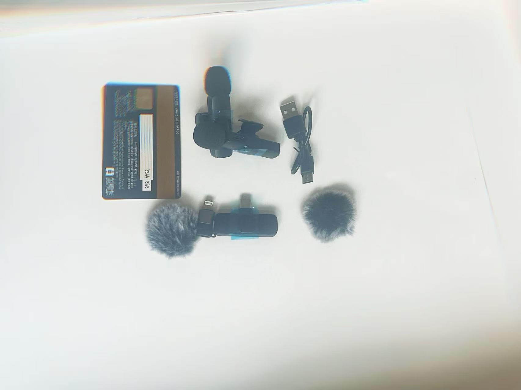 Dual Wireless Lavalier Microphone for Android & iPhone – Plug-and-Play USB-C & Lightning Mini Clip-On Mics, Noise-Cancelling for Vlog, Live Streaming, Interviews & ASMR