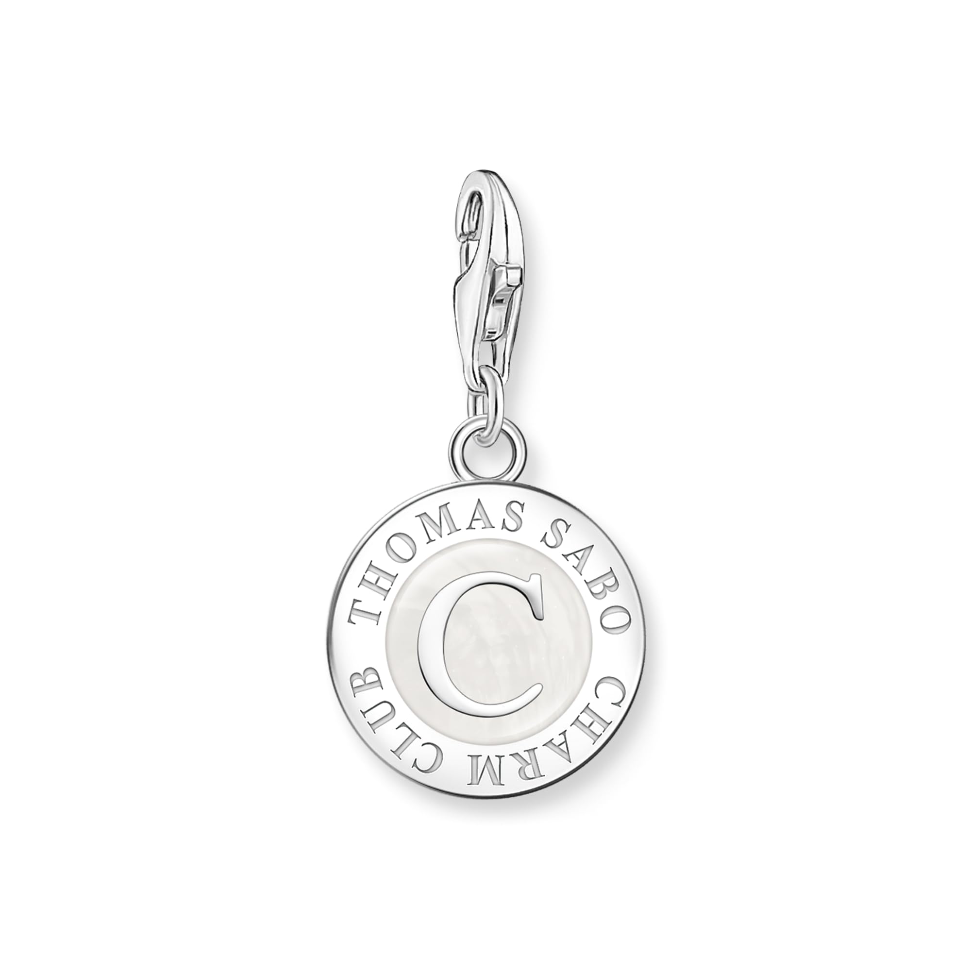 Thomas Sabo Charm 925er Silber, Emaille Charms & Kettenanhänger – Charm Club Anhänger mit Karabinerhaken