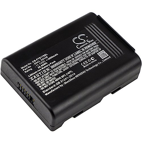 Replacement Battery Compatible for Fitel S123CM8 S177A S123C12 S128 S1212 S178A S153V2 S123C S122C S122M8 S121M4 S121A S178V S153A S122A S124 S122M12 S177B (2600mAh/11.1V), S943B S943 Battery
