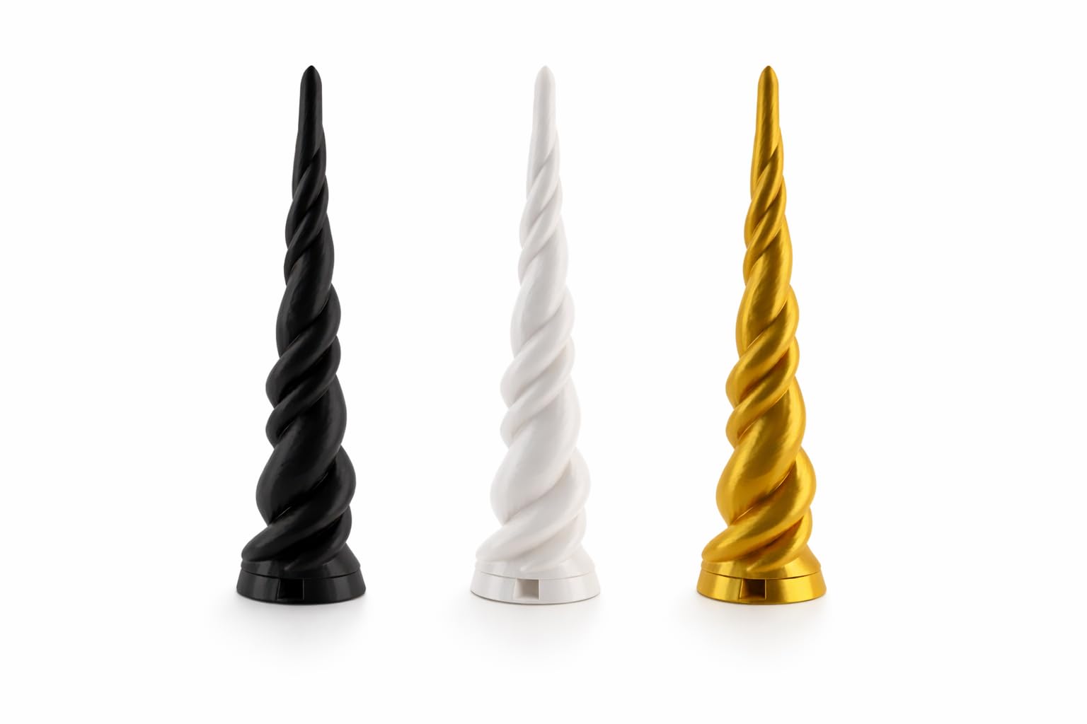 Alpha Precision Einhorn Horn Trense Stirnriemen Unicorn Pferd Pony Zubehör Weiß