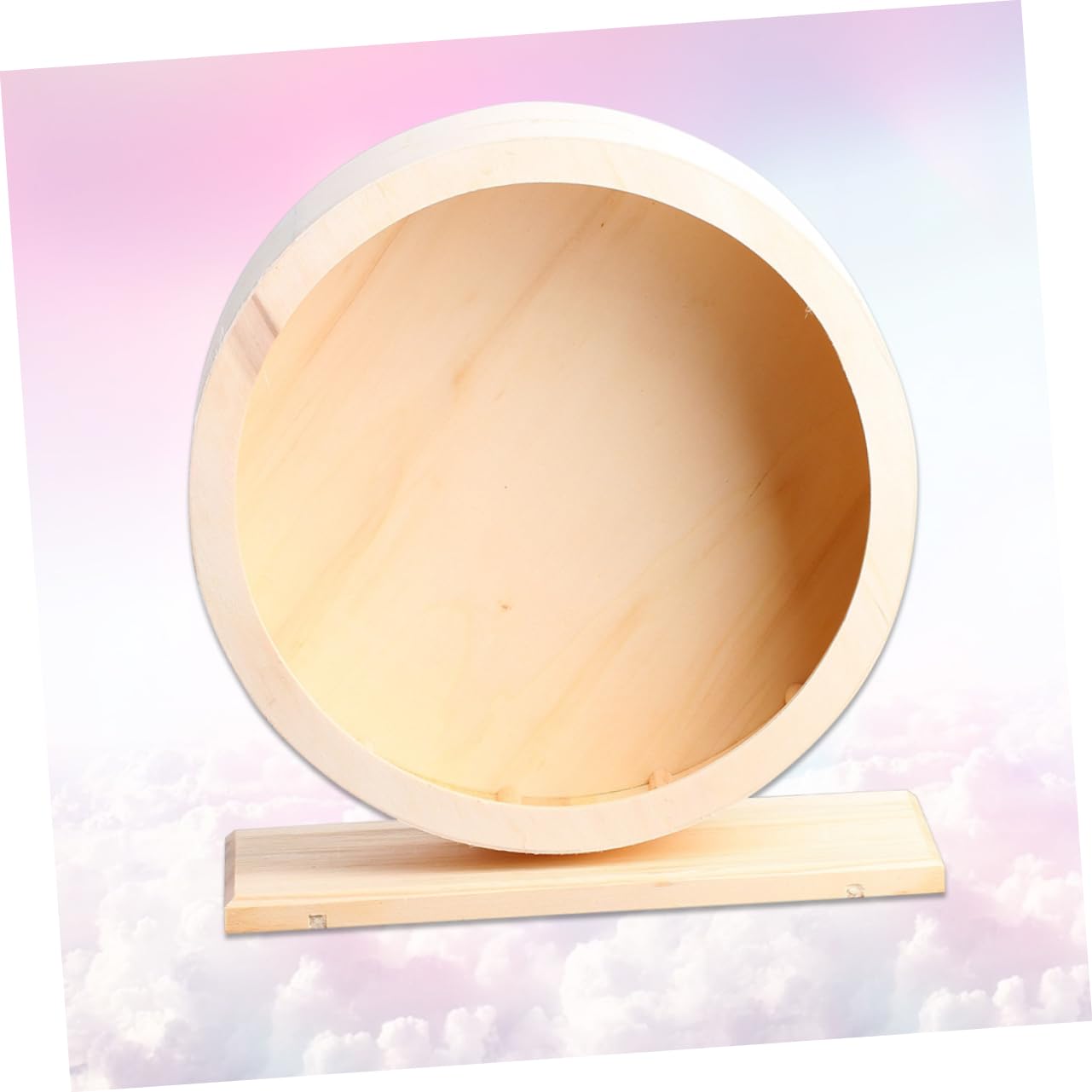 Happyyami Roue De Course Silencieuse pour Hamsters Et Petits Animaux Jouet De avec Support pour Rongeurs