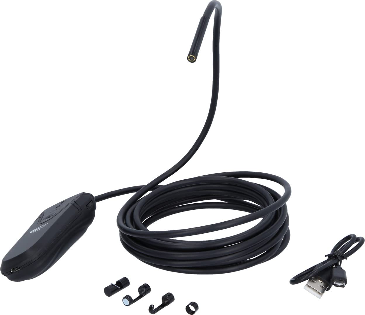KS Tools 550.7560 Zestaw wideoskop wi-fi Ø 5,5 mm 0° sonda z kamerą przednią HD, 5-szt