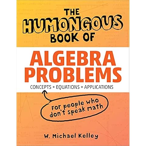 The Humongous Book of Algebra Problems (Humongous Books) Cover