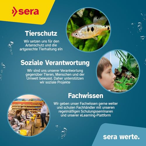 sera Raffy P Nature 1 l (220 g) Wasserschildkröten Futter | Schwimmendes Schildkrötenfutter | Schildkröten Futter schmackhaft durch tierische & pflanzliche Inhaltsstoffe | Made in Germany