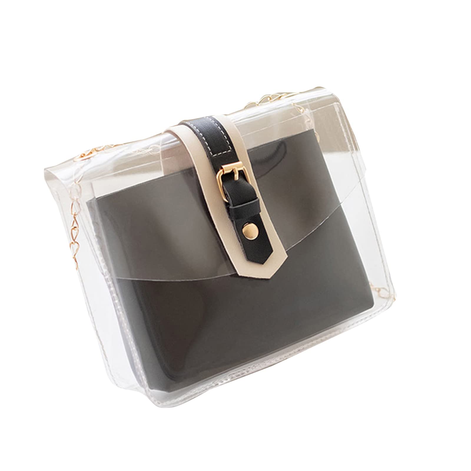 Amazon.co.jp: ショルダーバッグ トートバッグ 2WAY クリアバッグ 痛 