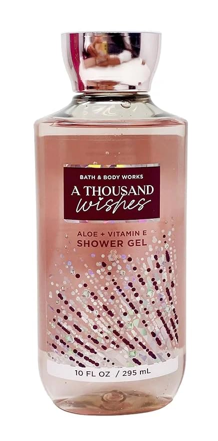 Bath & Body Works A Thousand Wishes - Gift Bag Set - Fine Fragrance Mist 8 Oz, Shower Gel 10 oz , Body Lotion 8 oz and Hand Cream with Shea Butter 1oz with DoTg Bag - Image 4