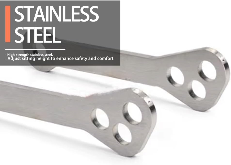 Motorcycle Rear Suspension Lowering Links Kit for Tiger 850 Sport 2021-2023 Tiger 900 GT Pro 2020-2025 Tiger 900 Rally Pro 2020-2025 Drop Link Rear Cushion Lever