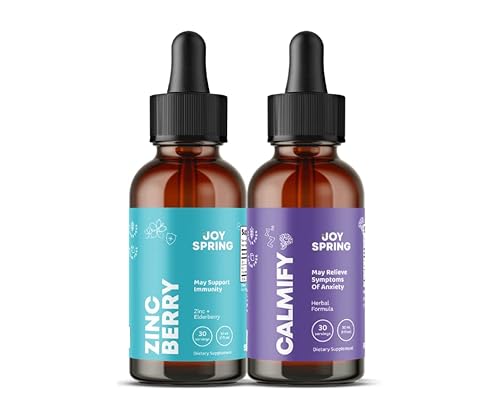 Joyspring Zinc Supplements Liquid For Kids & Adults And Magnesium Citrate Liquid - Magnesium Supplements For Kids #TOP6