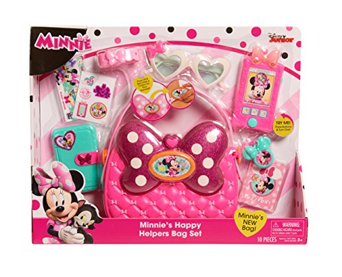 image for Minnie's Happy Helpers Bag Set, Kids Toys for Ages 3 Up by Just Play, 