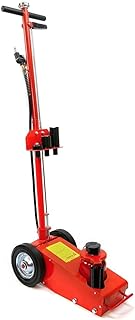 XtremepowerUS Heavy Duty 22 Ton Floor Jack Hydraulic Air Axle Bottle Jack Service w/Extension Saddle Set Wheels