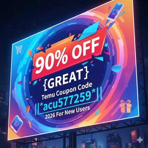 90% OFF ⫅GREAT⫆ Temu Coupon Code ‖^acu577259^‖ 2026 For New Users copertina