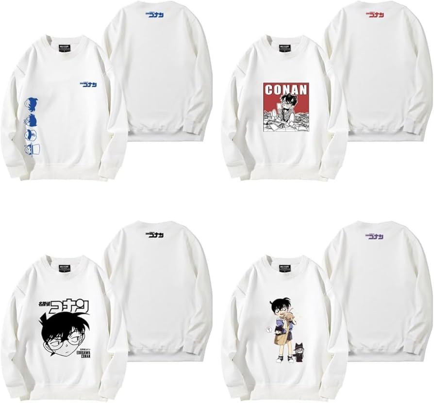 Amazon.co.jp: 名探偵コナン トレーナー グッズ パーカー 江戸川コナン