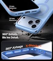 TORRAS Guardian-Mag für iPhone 18 Pro Max Hülle für MagSafe Case, Hellblau – Ansicht 6