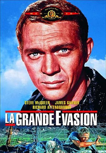 La Grande Évasion DVD película bélica histórica de culto versión francesa para reproductor