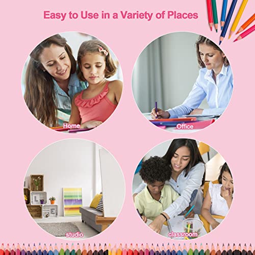Dual Hole Manual Pencil Sharpeners - Fortomorrow 60 Pcs Colored Small Pencil Sharpener Bulk With Lid Handheld Plastic For School Home Office #TOP5