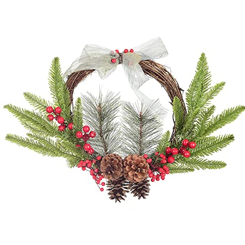 30Pcs Artificial Pine Branches, Green Leaves Needle Faux Fir Tree Branches Christmas Foliage,Fake Pine Leaves Wreath Garland Making Supplies Greenery Decoration DIYChristmas Home Garden Decoration - Image 4