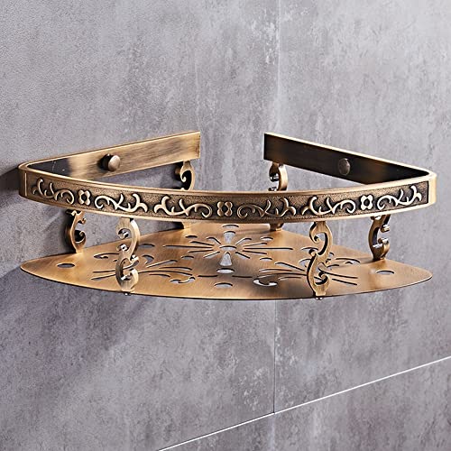 Étagère de rangement murale pour organiser vos flacons de douche et épices