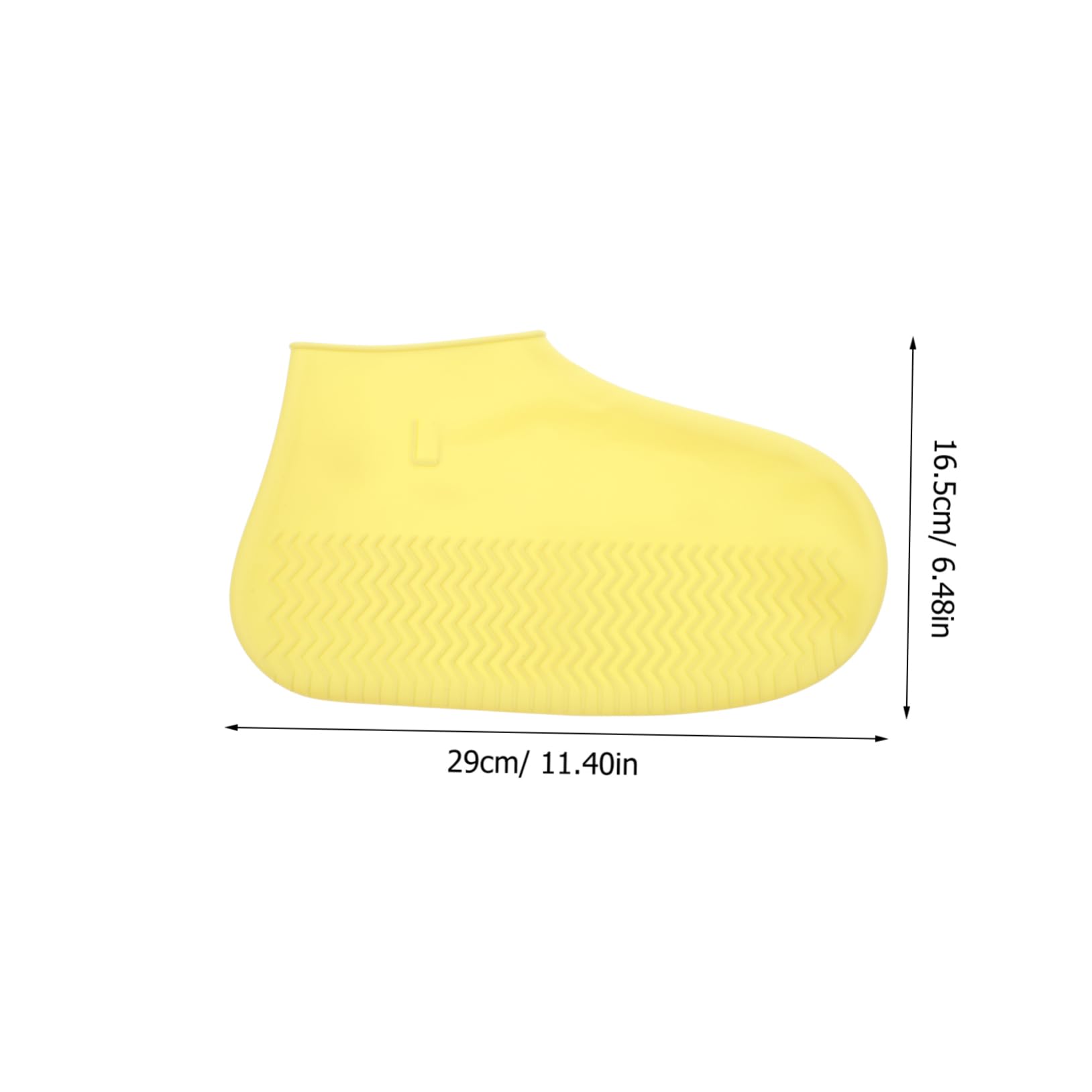 Cabilock Thickened Waterproof Shoe Covers for Women Men Anti-skid Rain Boot Covers Reusable for Outdoor Cycling Skiing