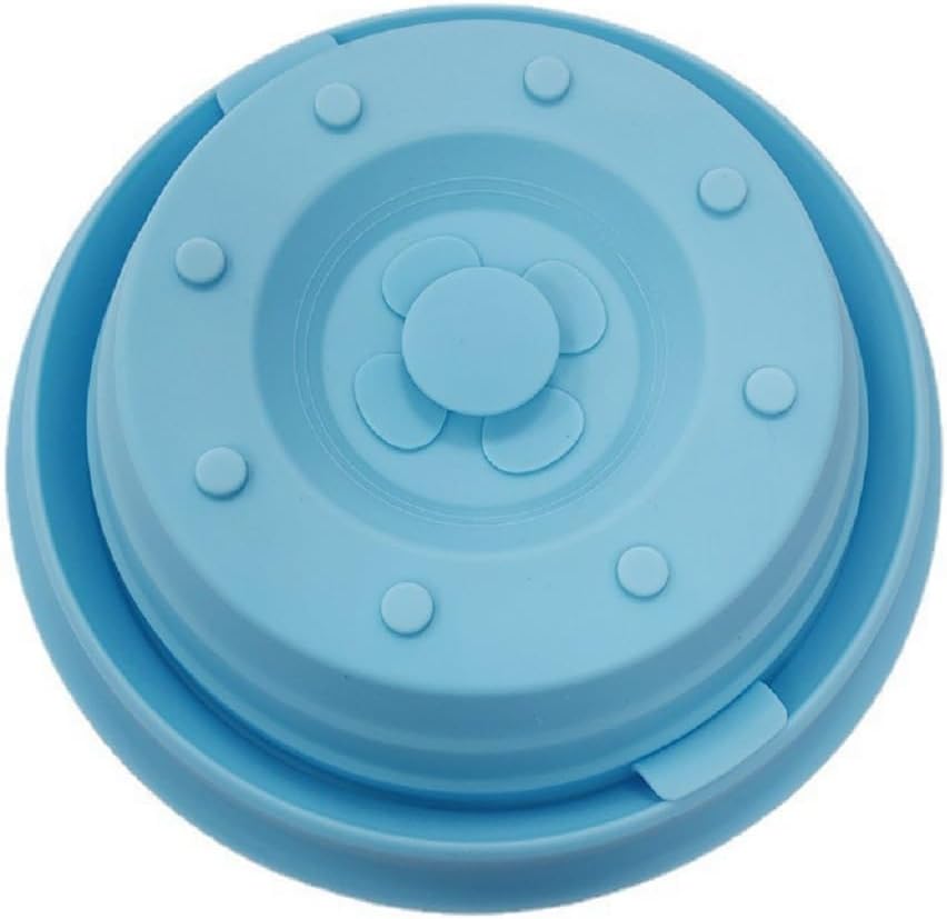 4-in-1 folding and hanging silicone microwave oven cover | Microwave steamer + splash-proof + scald-proof food handling | BPA-free silicone dishwasher suitable (11")