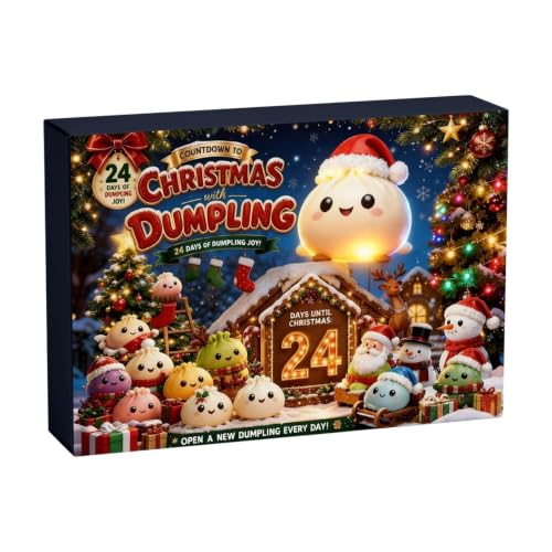 Squishy Advent Calendar 2026 Christmas Gift 24 Days Holiday Decor Countdown - image 1