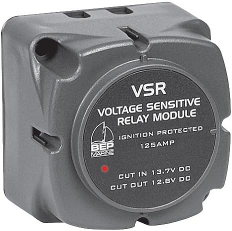 BEP Marine 710125A 125AMP Voltage Sensitive Relay