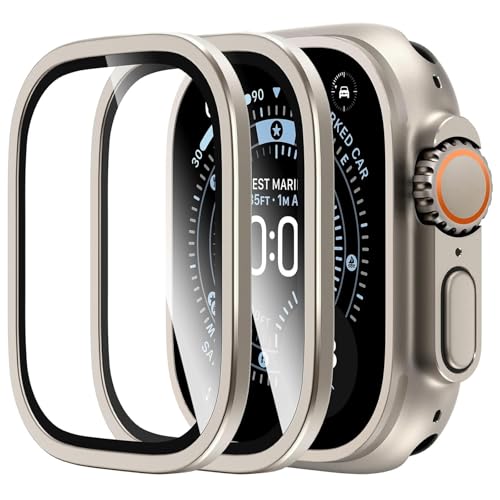 Protection Ultra 49mm verre trempé 9H et titane premium