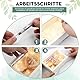 Hochzeitsgeschenke für Brautpaare, Geldgeschenk Hochzeit, Hochzeitsgeschenke, inklusive Getrocknete Blumen, Holzbox, Kunststoff Reagenzglas, Lichterketten, Hochzeitstag, Hochzeitsgeschenk Geld (Beige)