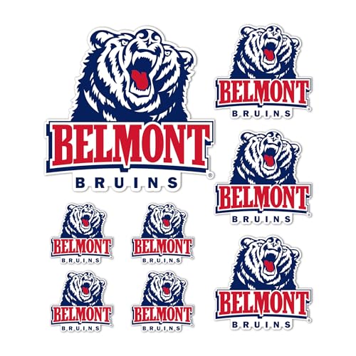 Lámina de vinilo Belmont University con acabado premium para portátiles rígidos