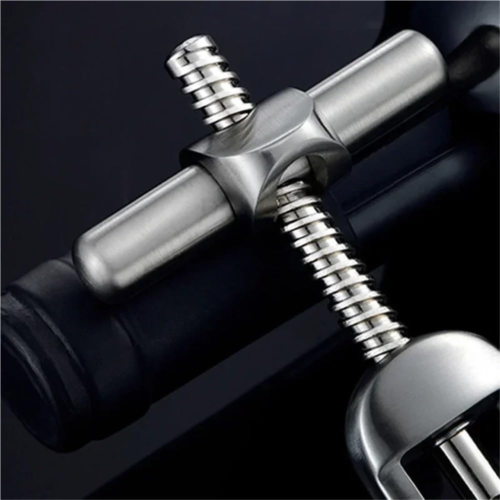 Metal Wine Corkscrew Easy Open Metal Tool Winged Corkscrew Multifunctional Wine Corkscrew Lever Design Wine Corkscrew Easy Twist and Pull Slide Out Corks Smoothly for Home and Work Dinners